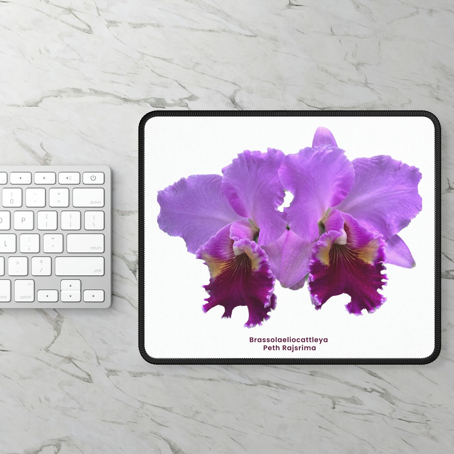 Brassolaeliocattleya Peth Rasjrima Orchid Mouse Pad