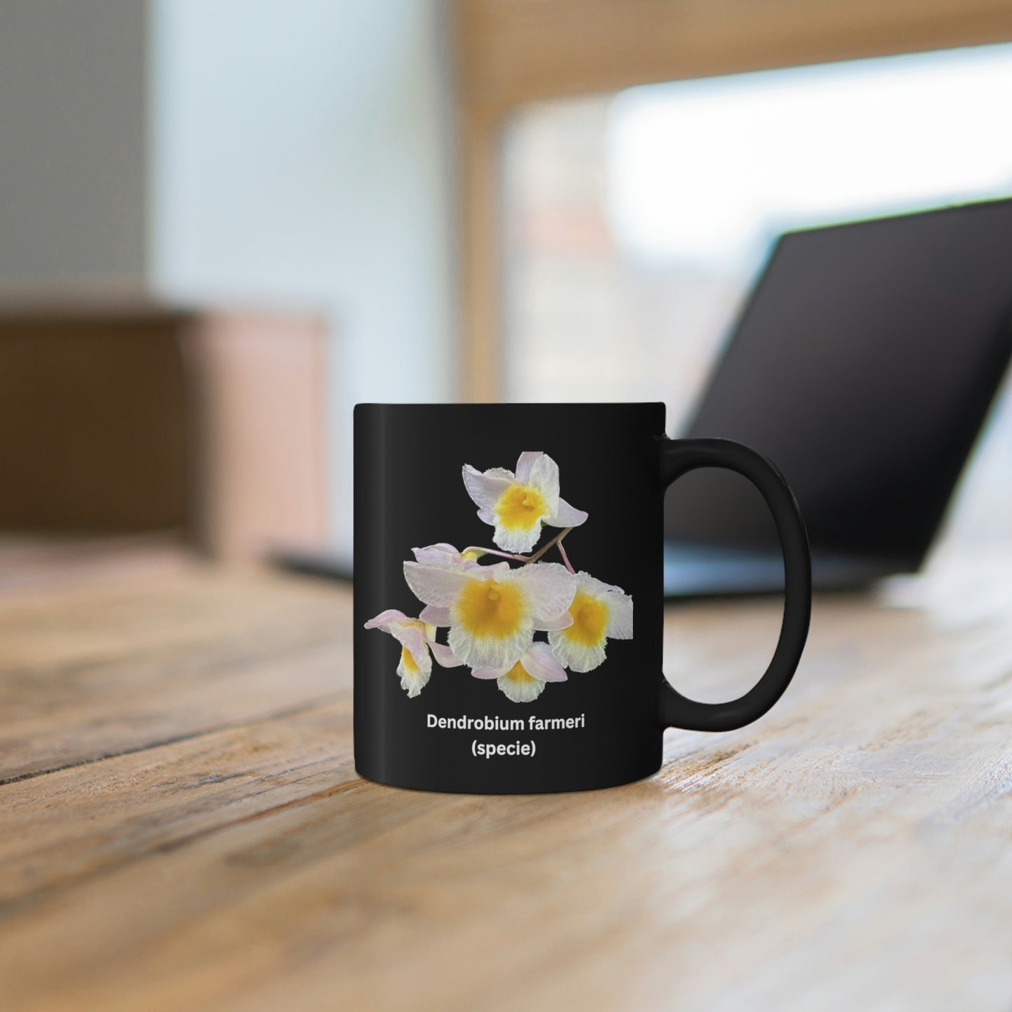 Dendrobium farmeri Orchid Coffee Mug