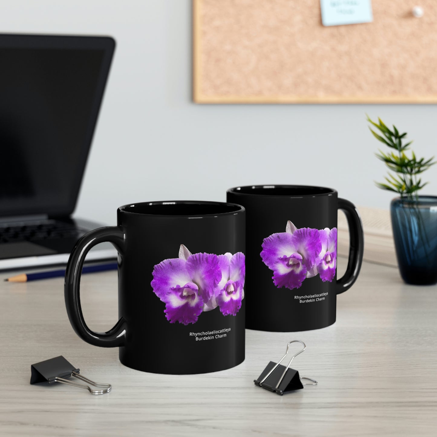 Rhyncholaeliocattleya Burdekin Charm Orchid Coffee Mug