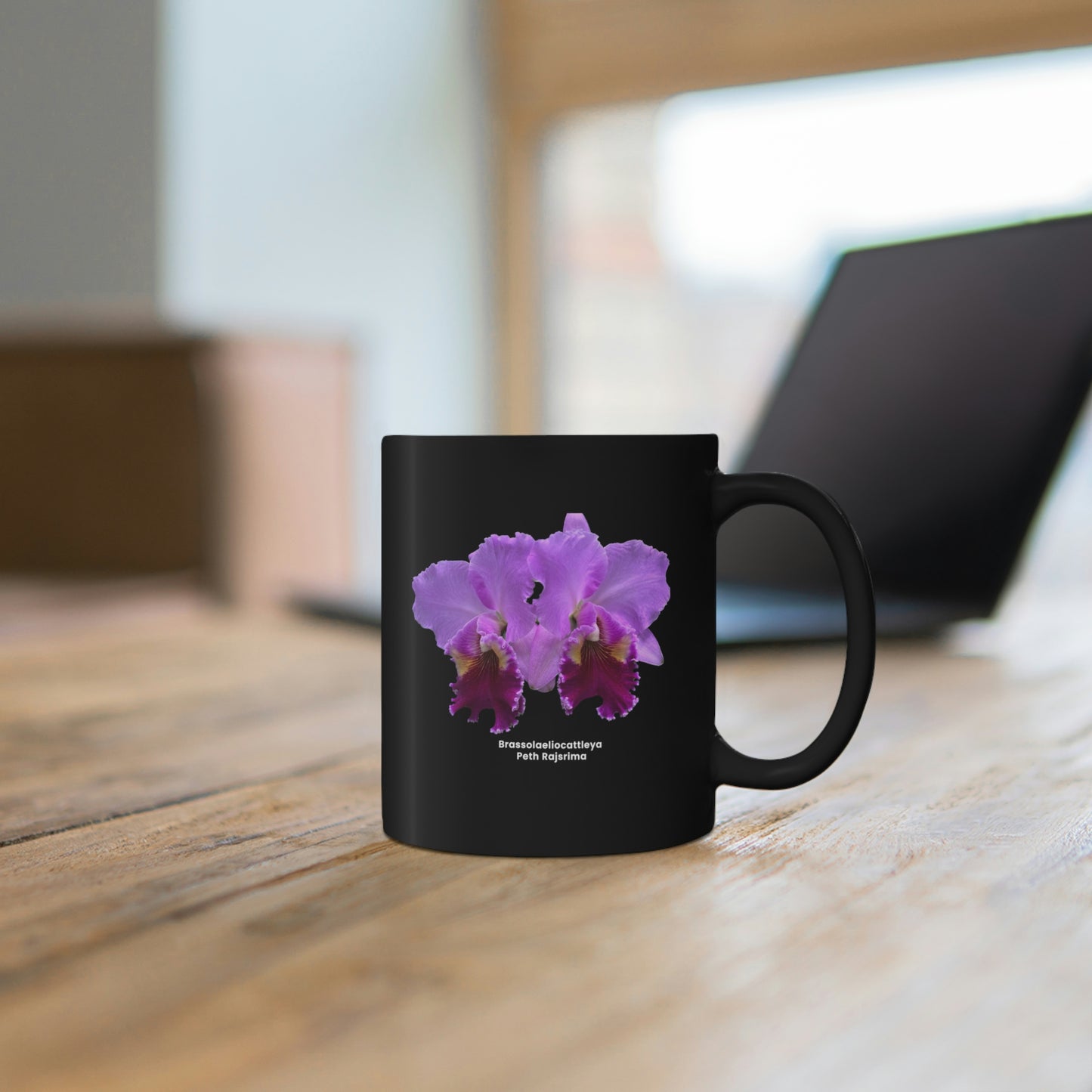 Brassolaeliocattleya Peth Rasjrima Orchid Coffee Mug