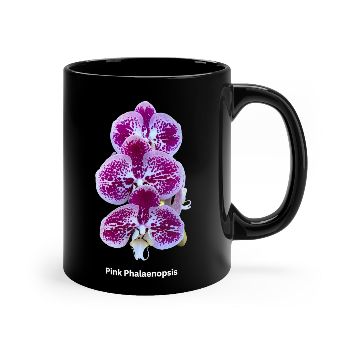 Pink & White Phalaenopsis Orchid Coffee Mug