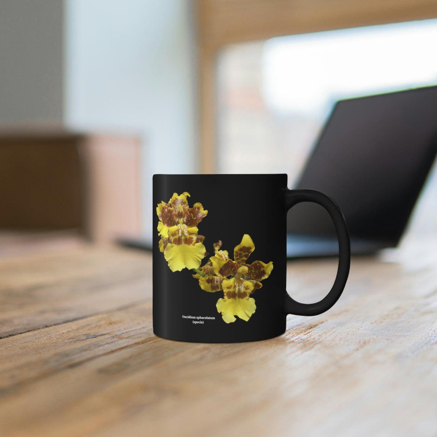 Oncidium sphacelatum Orchid Coffee Mug