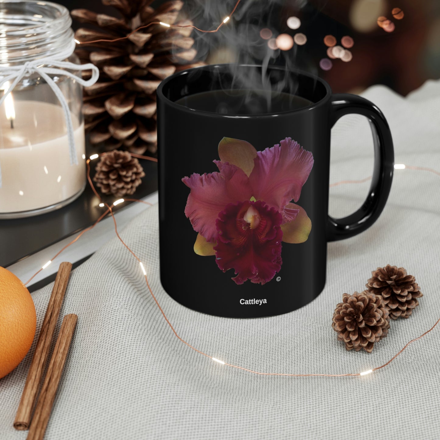 Cattleya Orchid Coffee Mug