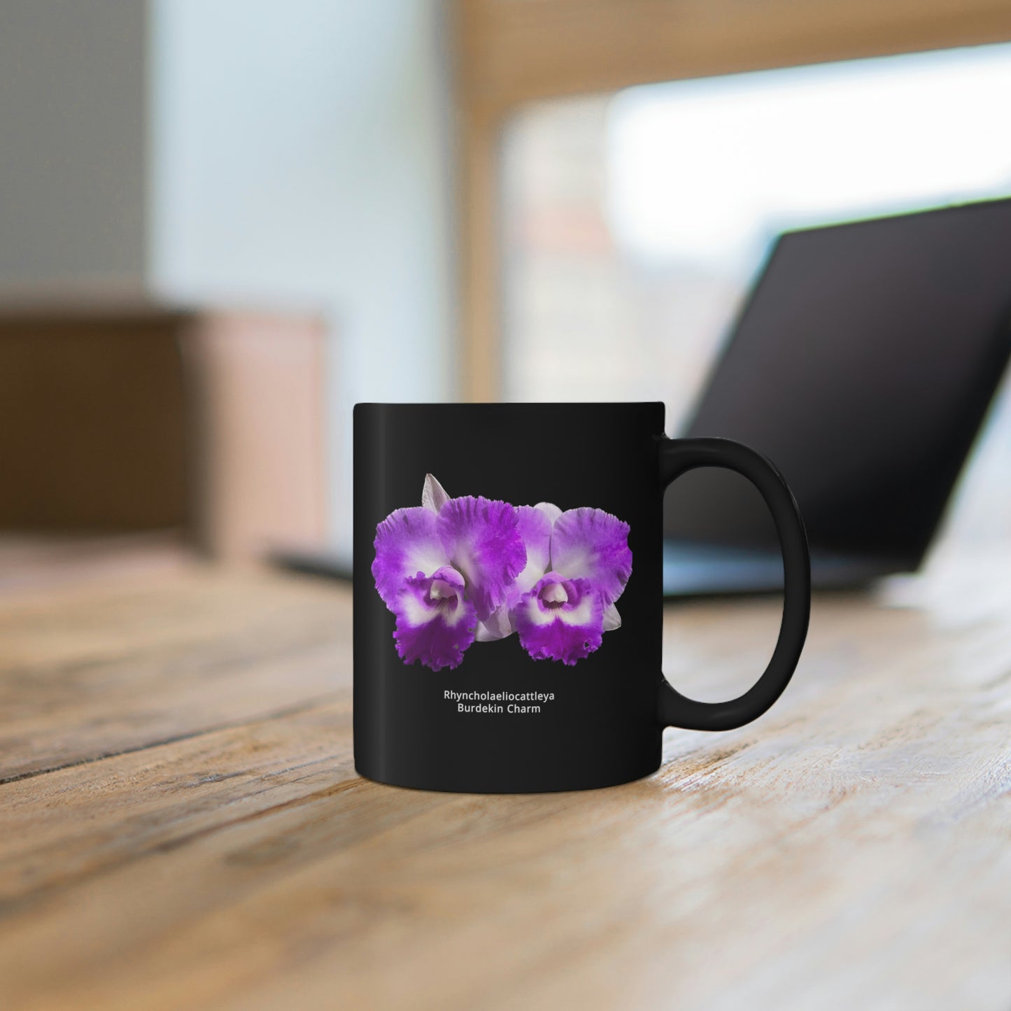 Rhyncholaeliocattleya Burdekin Charm Orchid Coffee Mug