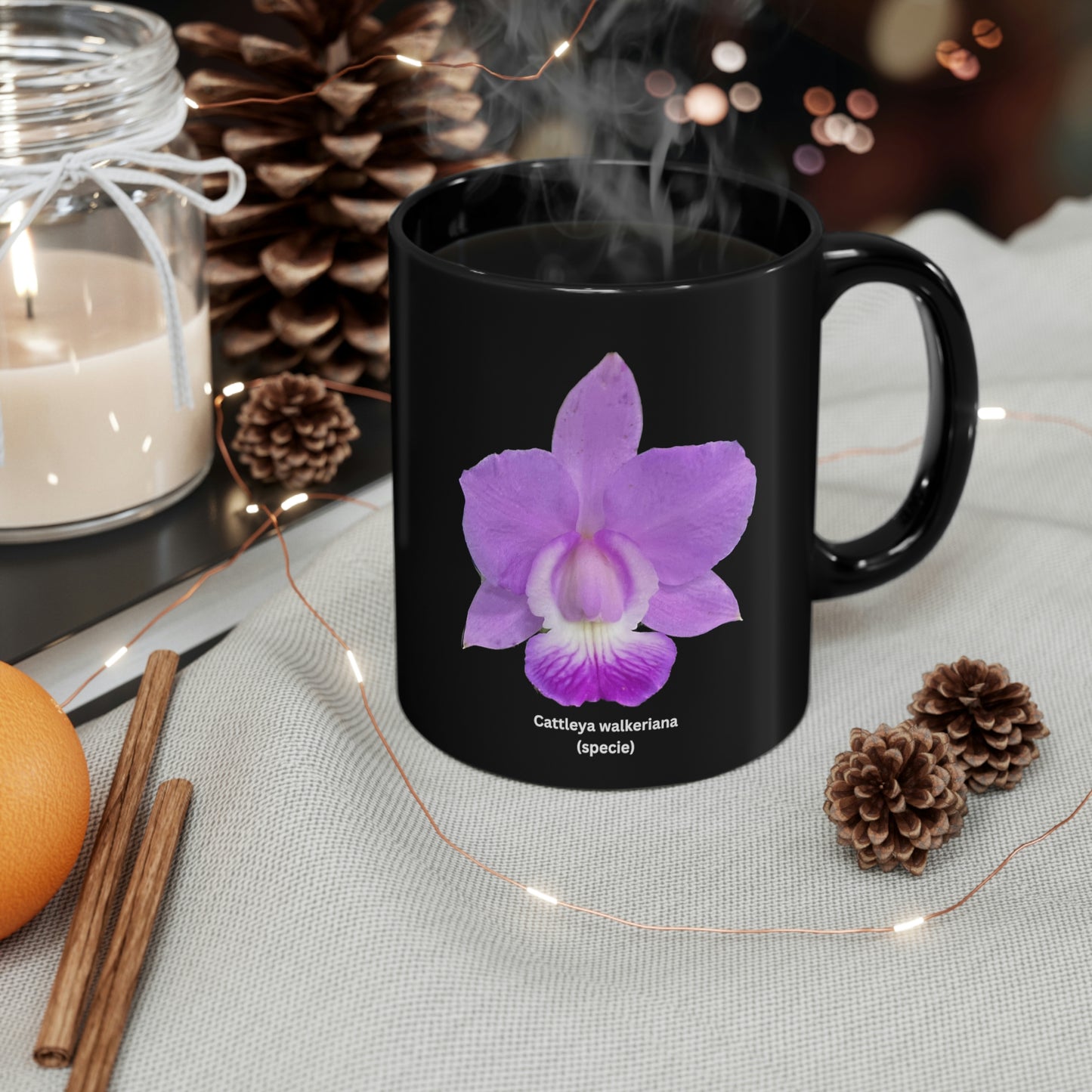 Cattleya walkeriana Orchid Coffee Mug