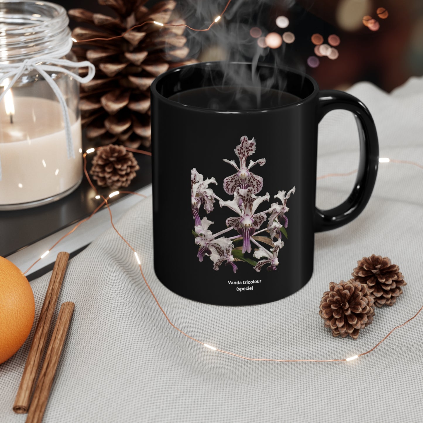 Vanda tricolor Orchid Coffee Mug