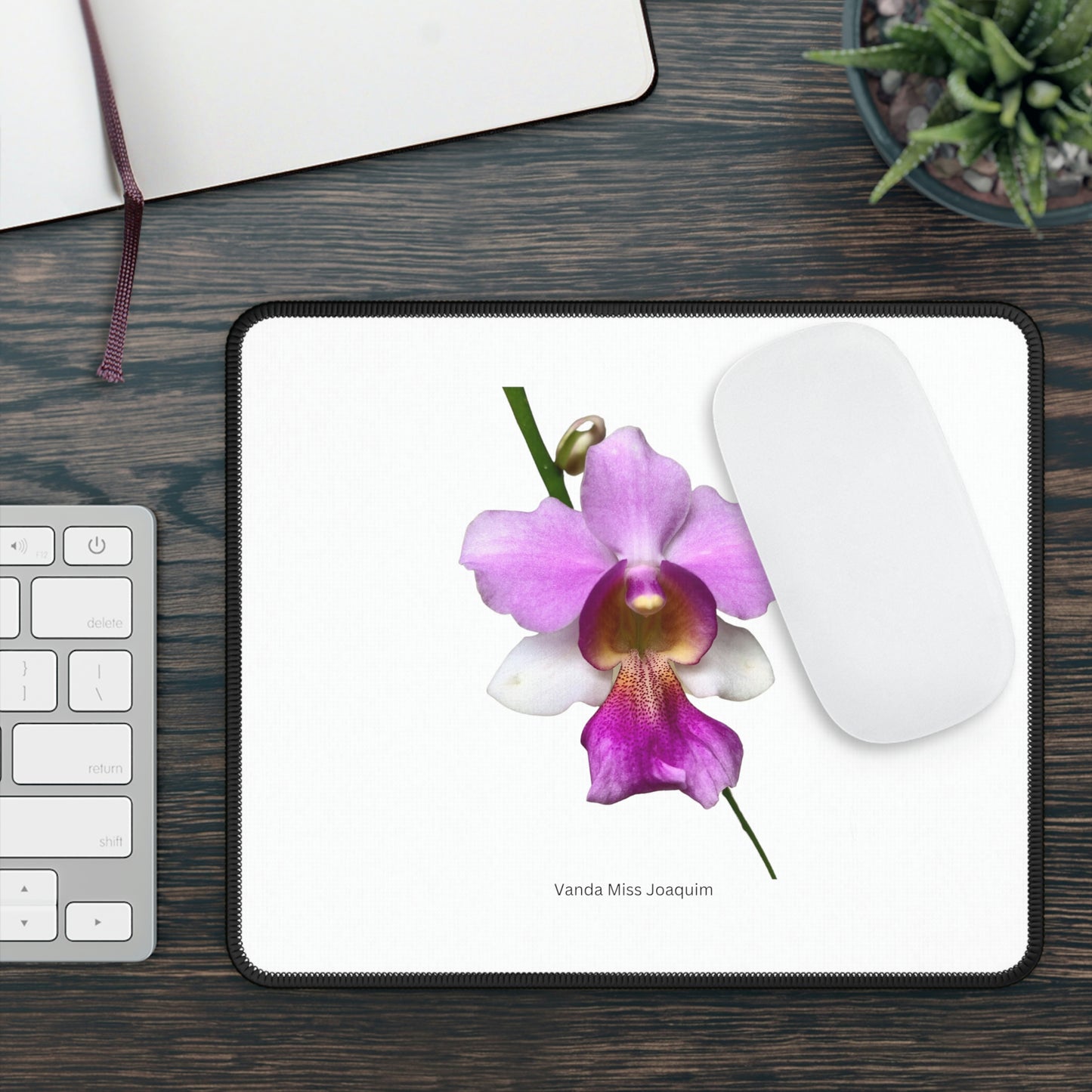 Vanda Miss Joaquim Orchid Mouse Pad