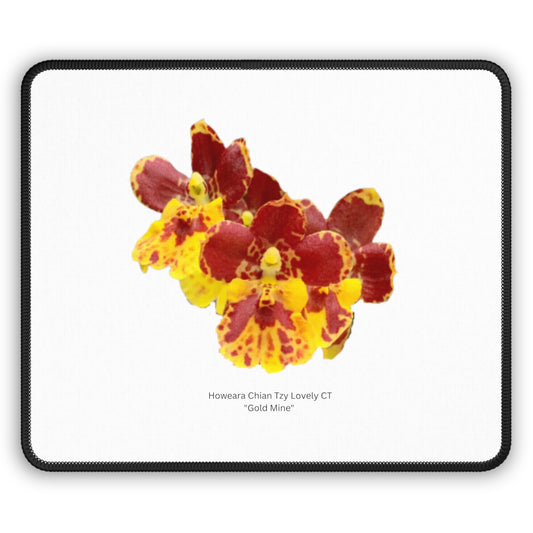 Howeara Chian Tzy CT 'Gold Mine" Orchid Mouse Pad