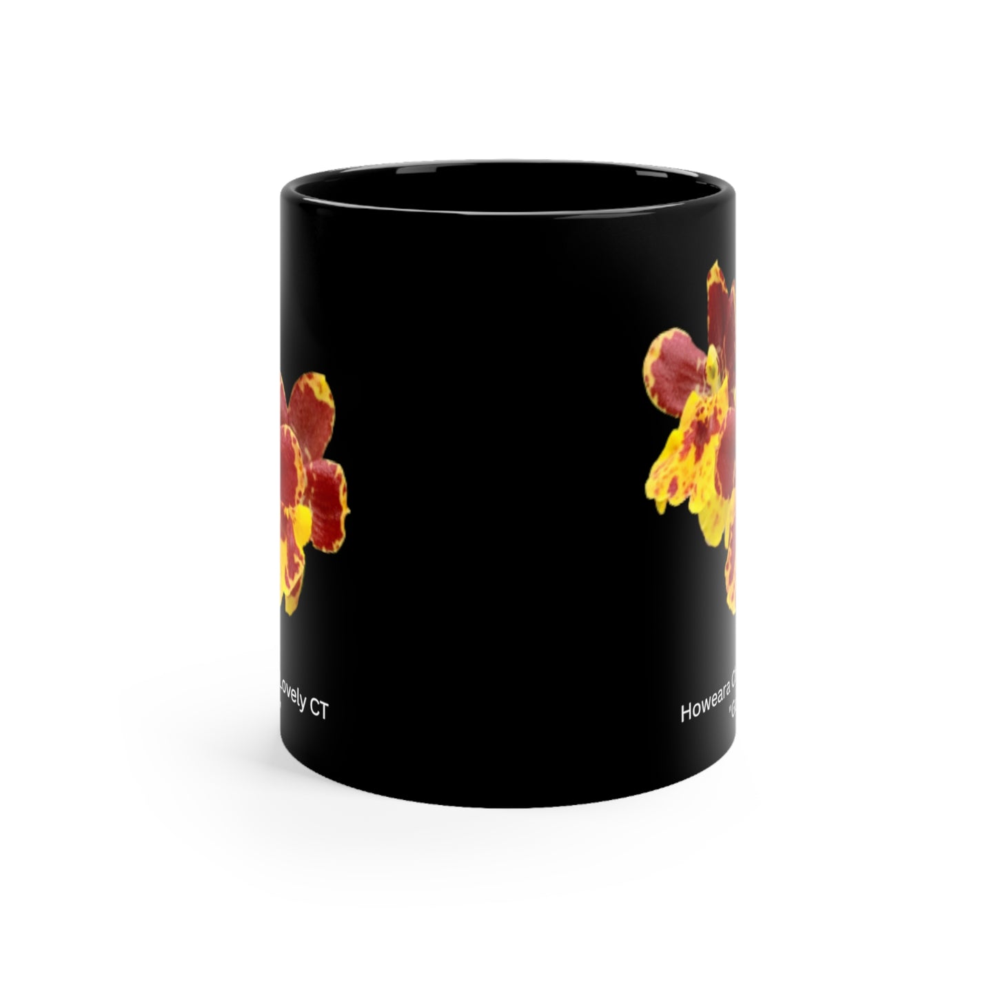 Howeara Chian Tzy CT "Gold Mine" Orchid Coffee Mug