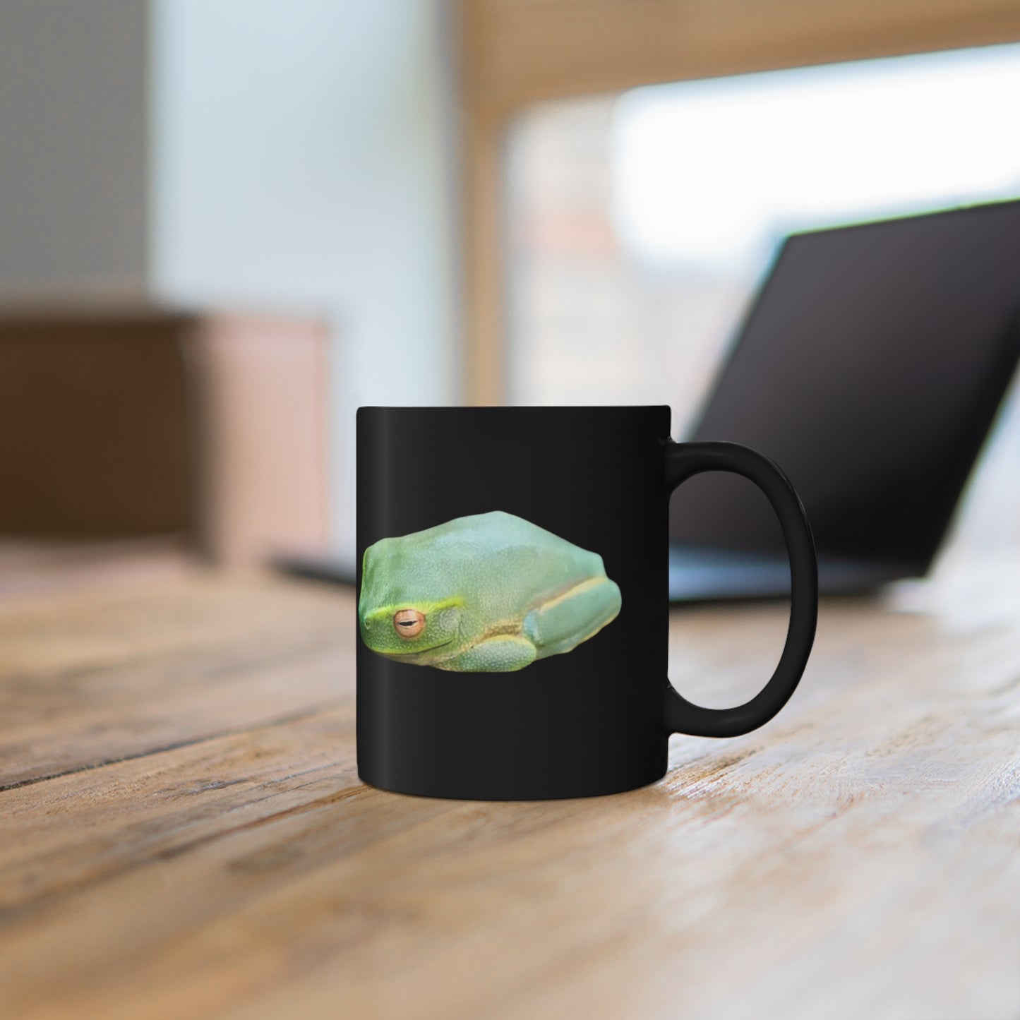 Green Tree Frog Coffee Mug