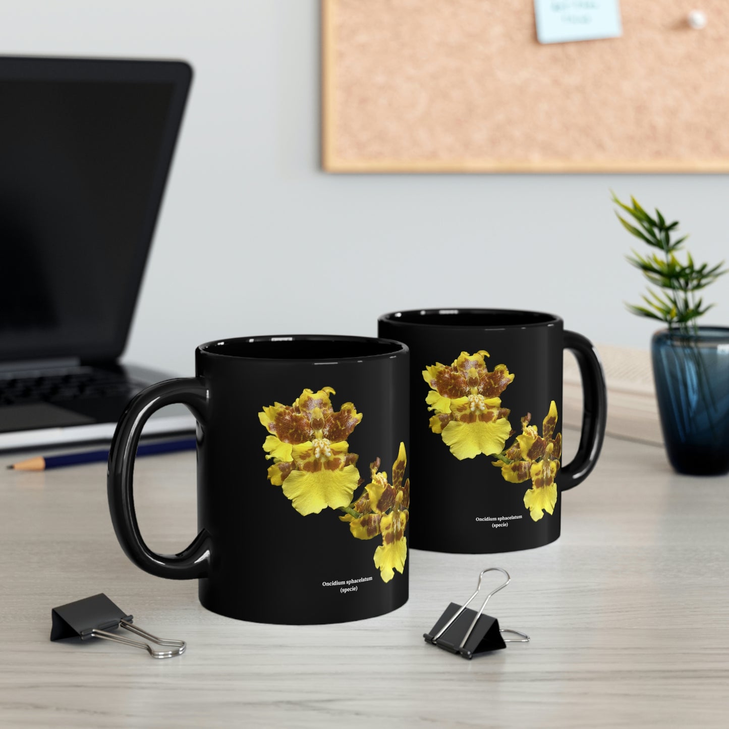 Oncidium sphacelatum Orchid Coffee Mug